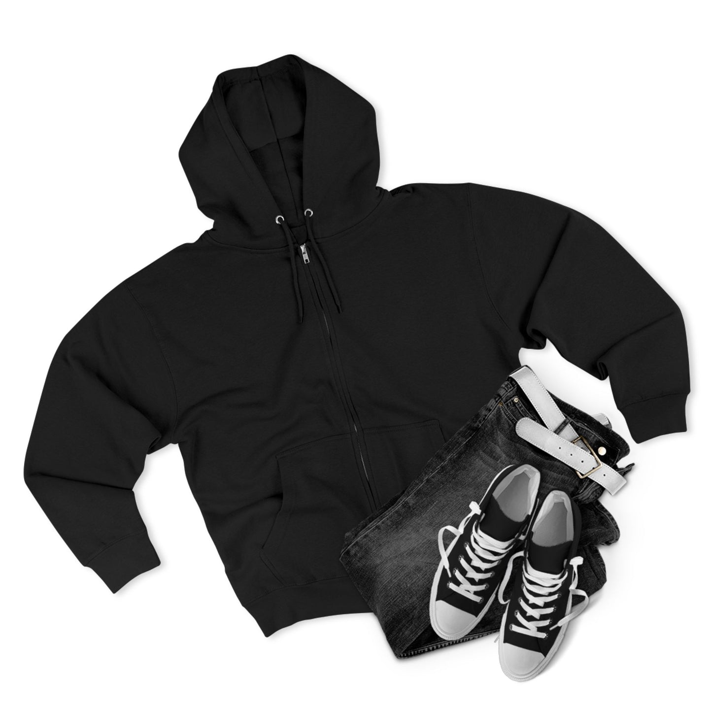 Empowerfit Unisex Zip Hoodie | Cozy Zip-Up, Casual Wear, Gift for Friends, Workout Hoodie, Everyday Style