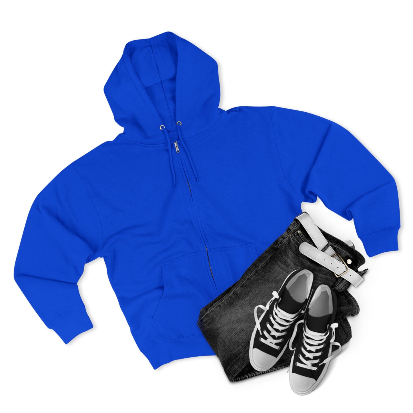 Empowerfit Unisex Zip Hoodie | Cozy Zip-Up, Casual Wear, Gift for Friends, Workout Hoodie, Everyday Style