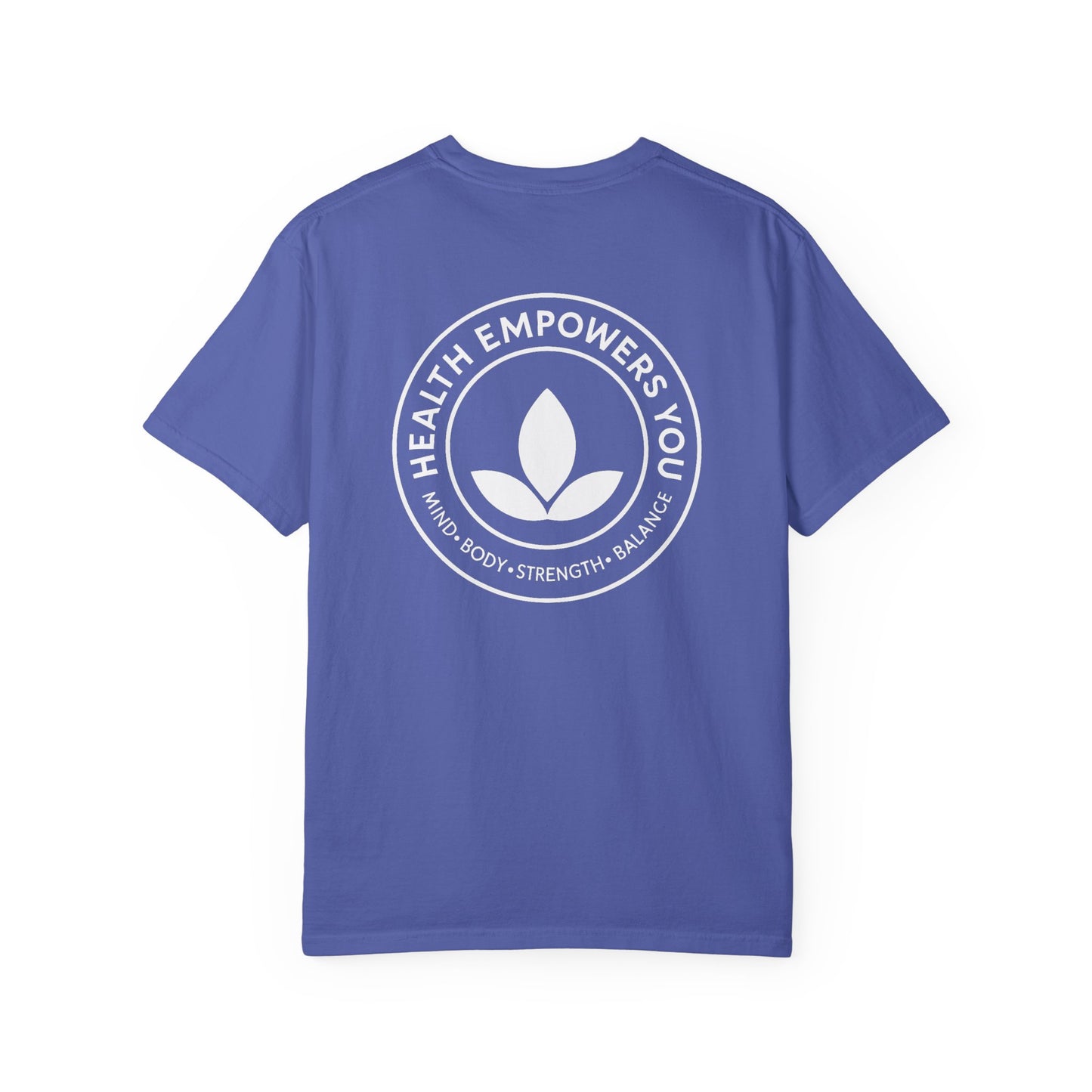 Empowerfit Lotus Unisex Tee – Motivational Fitness Shirt for Men & Women | Gym & Wellness Wear
