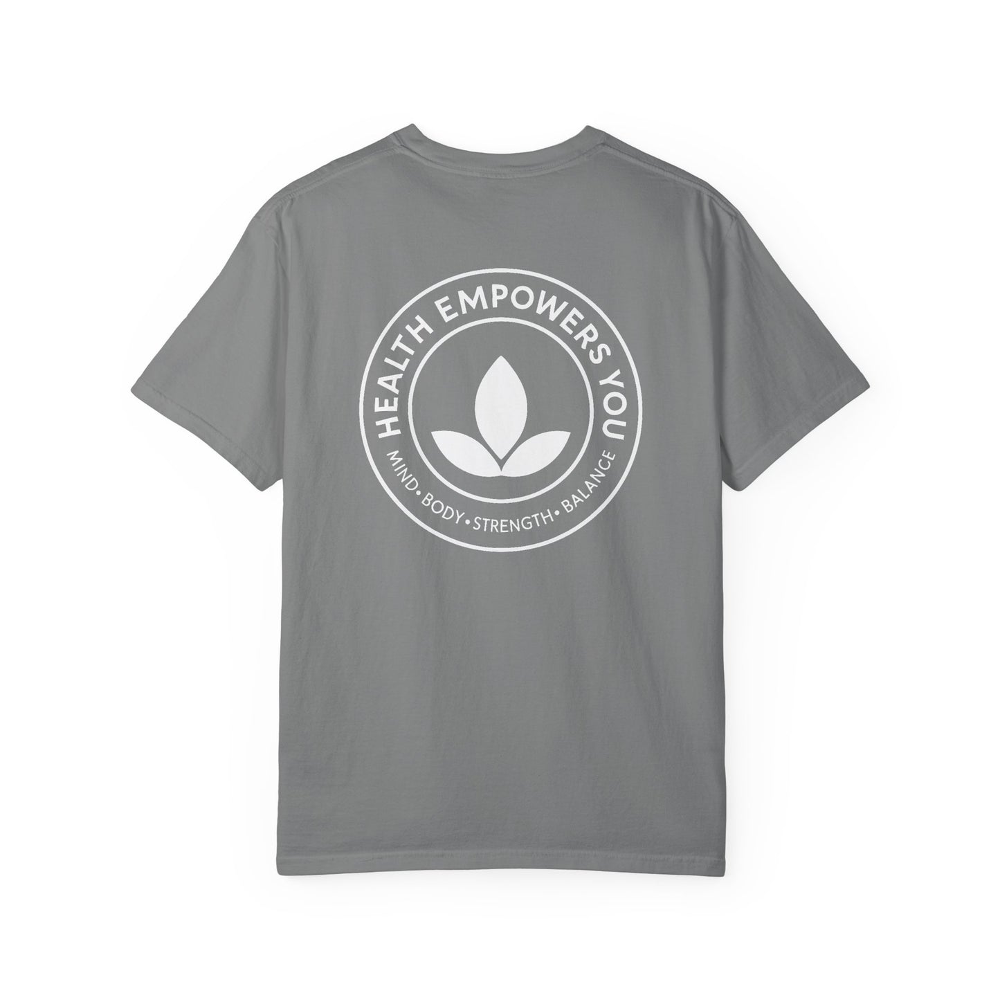 Empowerfit Lotus Unisex Tee – Motivational Fitness Shirt for Men & Women | Gym & Wellness Wear