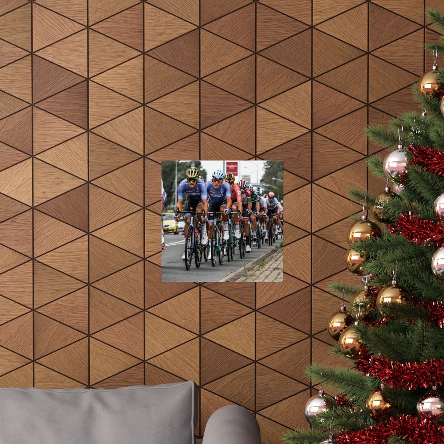 Cycling Art Print - Motivational Wall Decor for Biking Enthusiasts