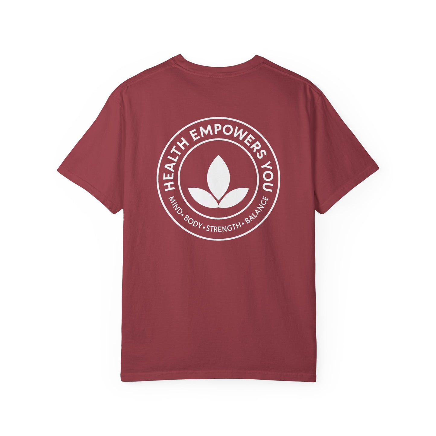 Empowerfit Lotus Unisex Tee – Motivational Fitness Shirt for Men & Women | Gym & Wellness Wear