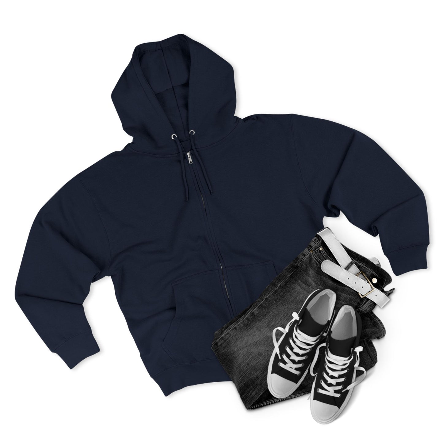 Empowerfit Unisex Zip Hoodie | Cozy Zip-Up, Casual Wear, Gift for Friends, Workout Hoodie, Everyday Style