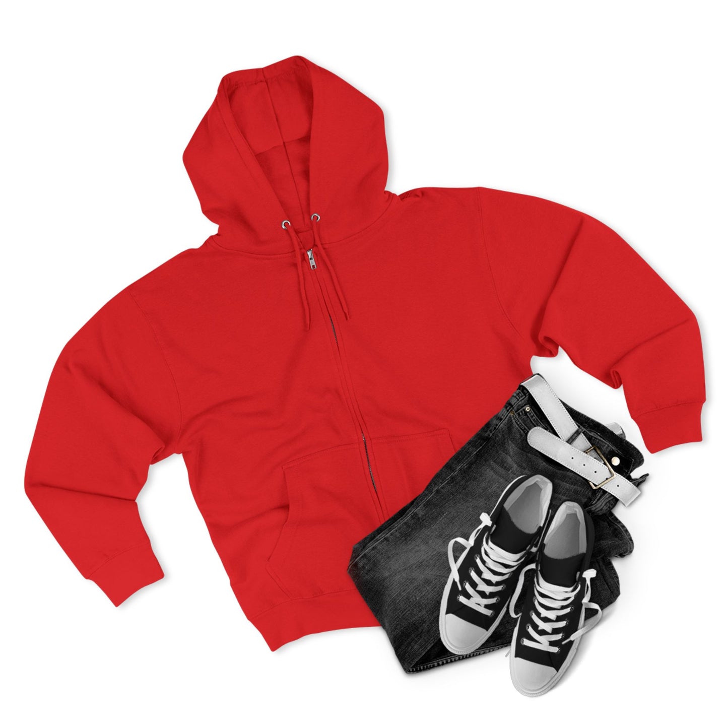 Empowerfit Unisex Zip Hoodie | Cozy Zip-Up, Casual Wear, Gift for Friends, Workout Hoodie, Everyday Style