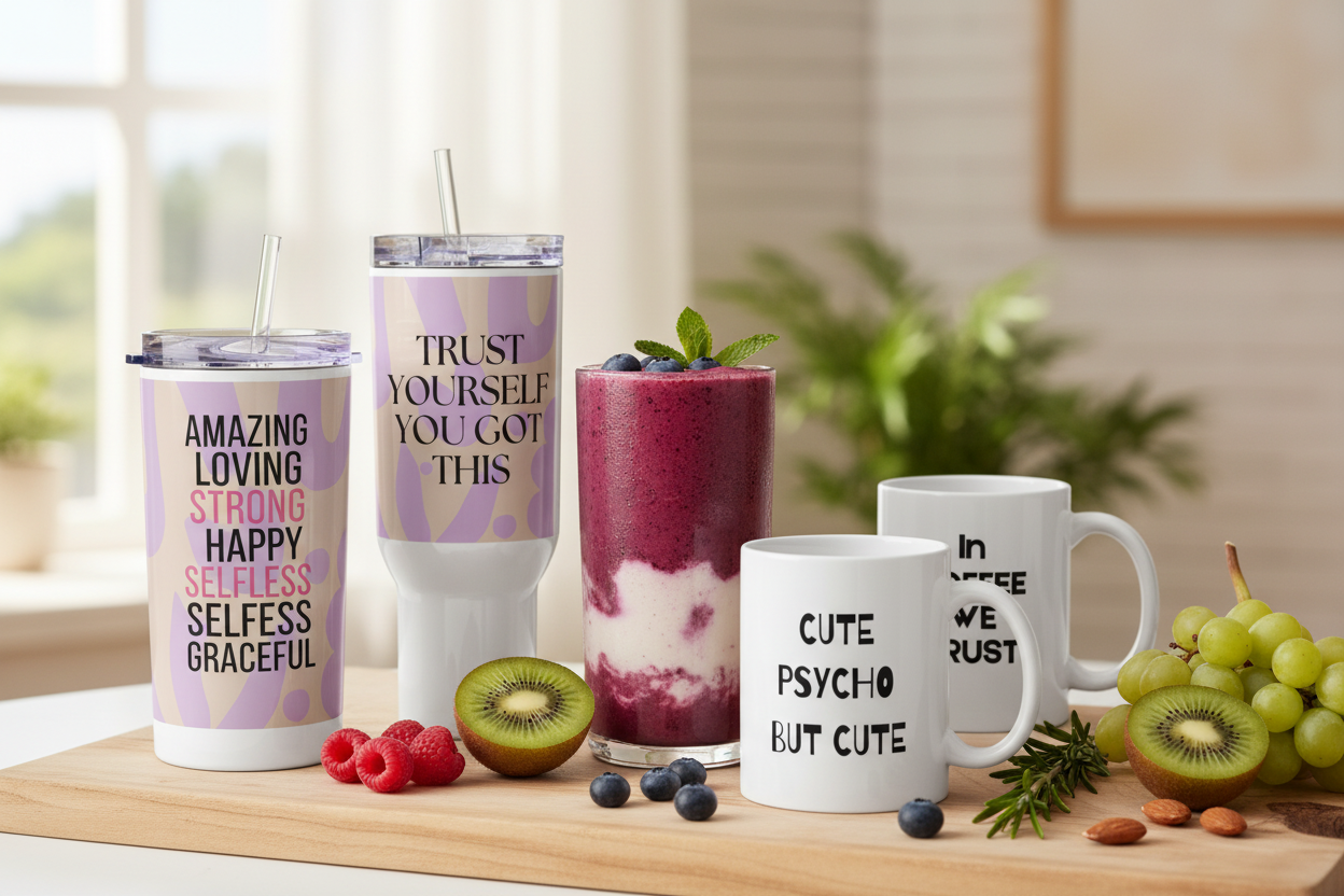 Drinkware and Smoothie Hero Banner