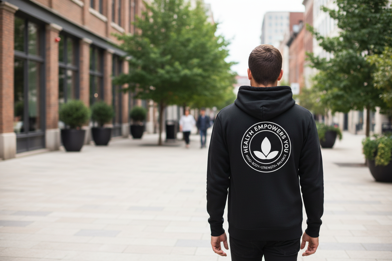 Hoodie Lifestyle Banner - Street Shot