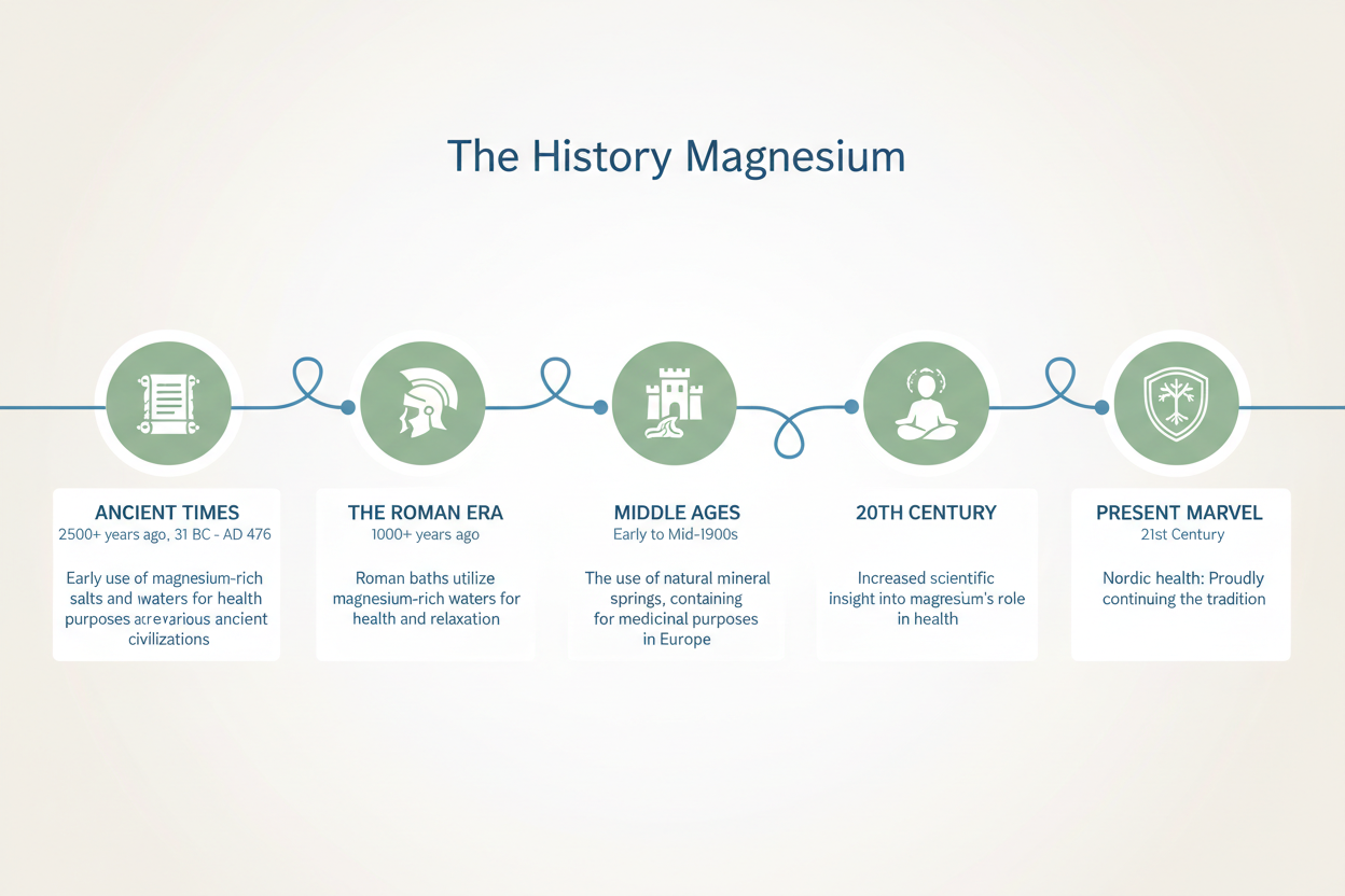 The History of Magnesium - Timeline Infographic