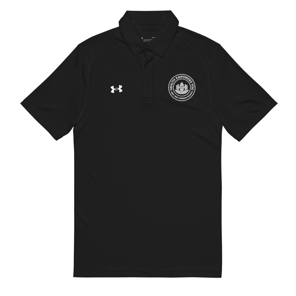 Empowerfit x Under Armour® Men’s Performance Polo – Lightweight, Breathable & Odor-Resistant