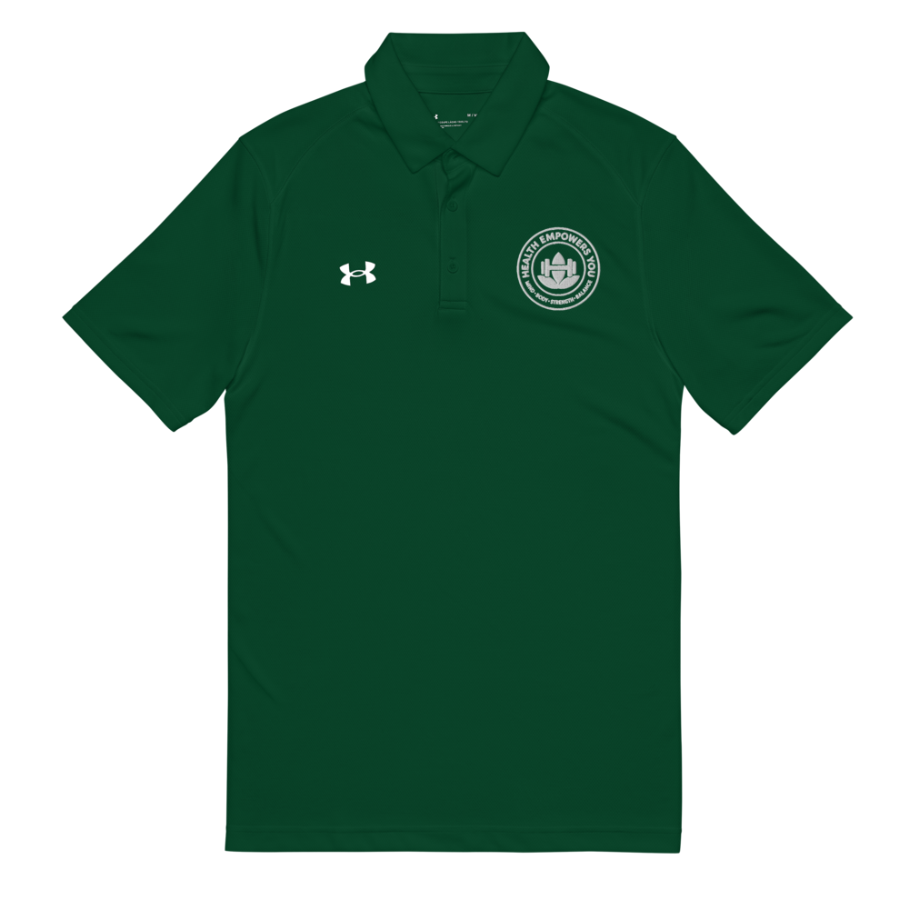 Empowerfit x Under Armour® Men’s Performance Polo – Lightweight, Breathable & Odor-Resistant