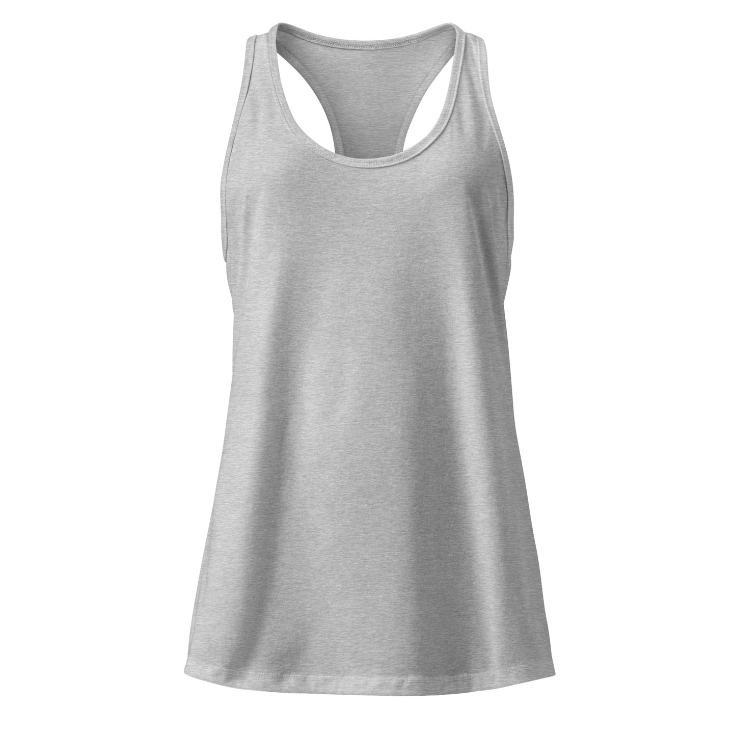 Gray tank top on a white background