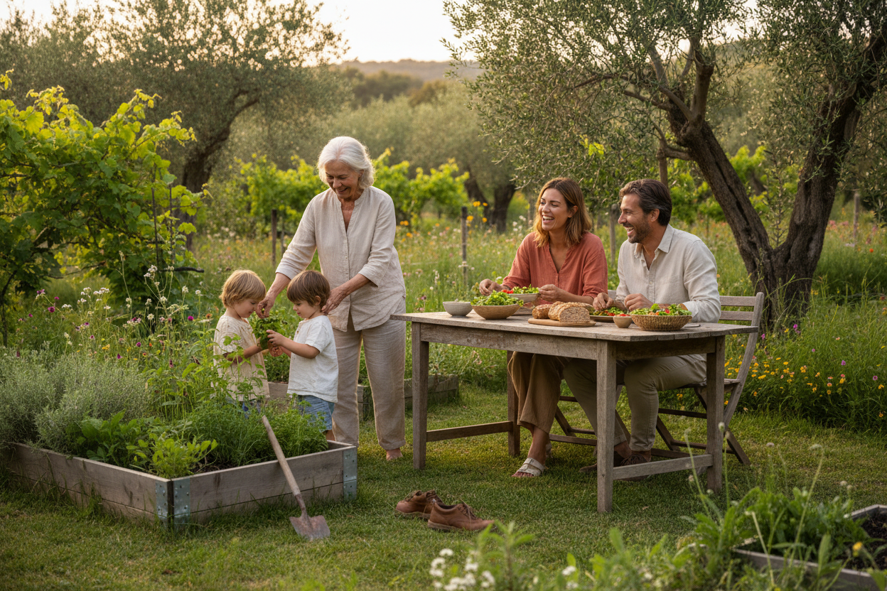 Person with vitality and health showing longevity through simple daily habits not biohacking or extreme protocols