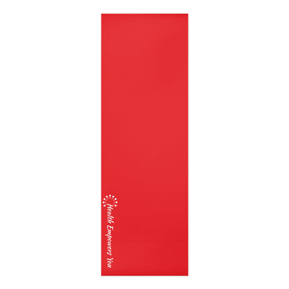 Red Foam Yoga Mat