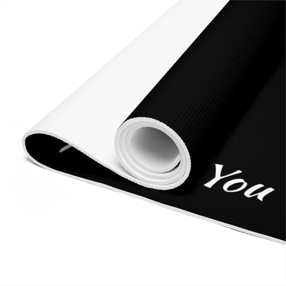 Black Foam Yoga Mat