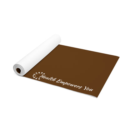 Brown Foam Yoga Mat