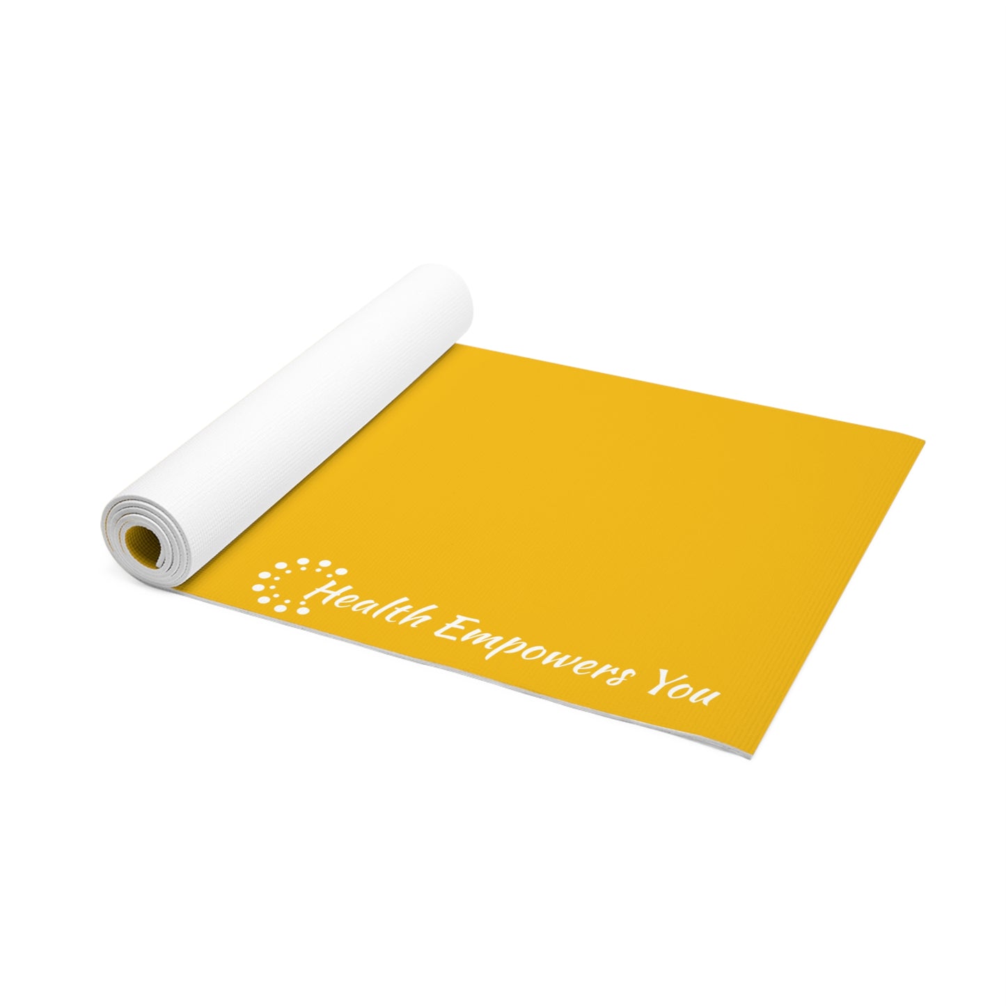 Yellow Foam Yoga Mat