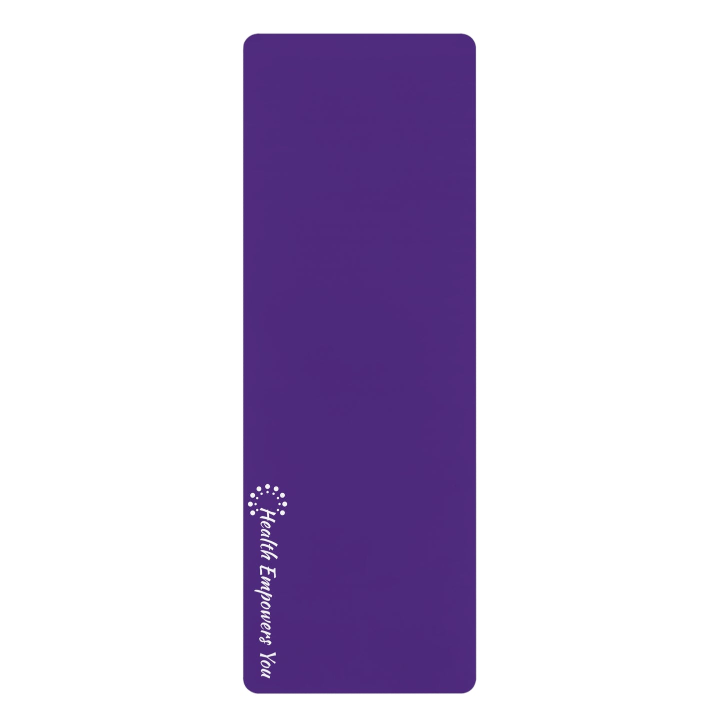 Purple Rubber Yoga Mat