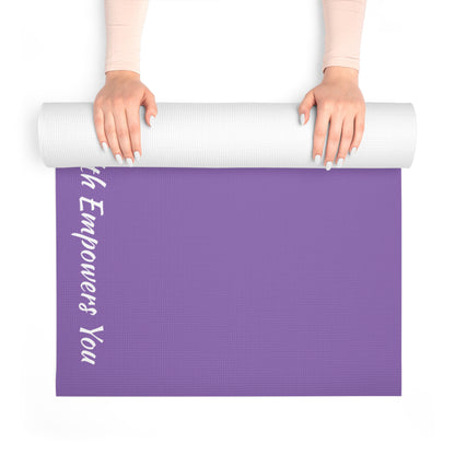 Light Purple Foam Yoga Mat