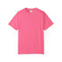 Pink t-shirt on a white background