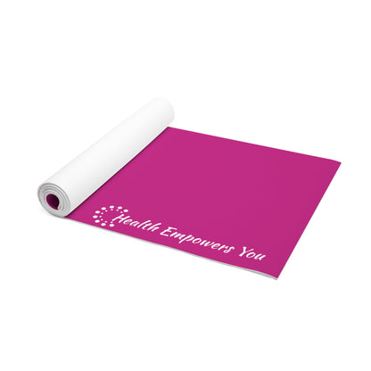 Pink Foam Yoga Mat