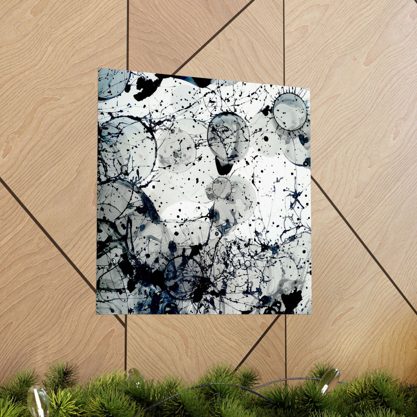 Abstract Wall Art Print - Modern Matte Poster for Relaxing Home & Office Decor