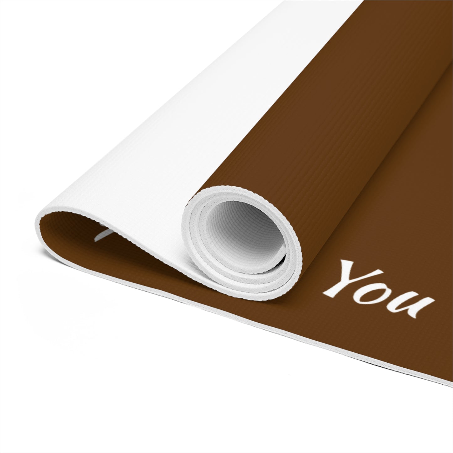 Brown Foam Yoga Mat