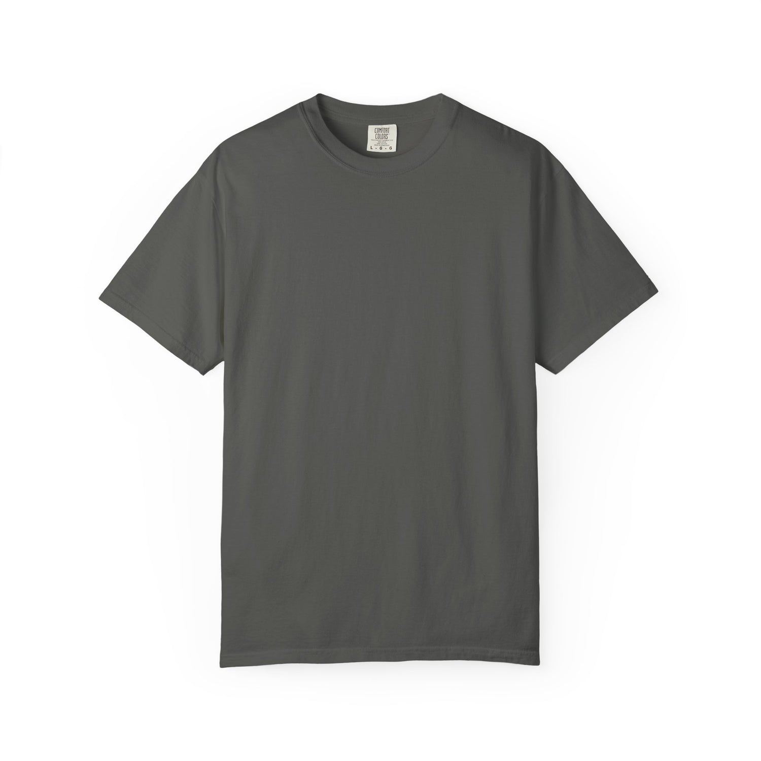 Gray t-shirt on a white background