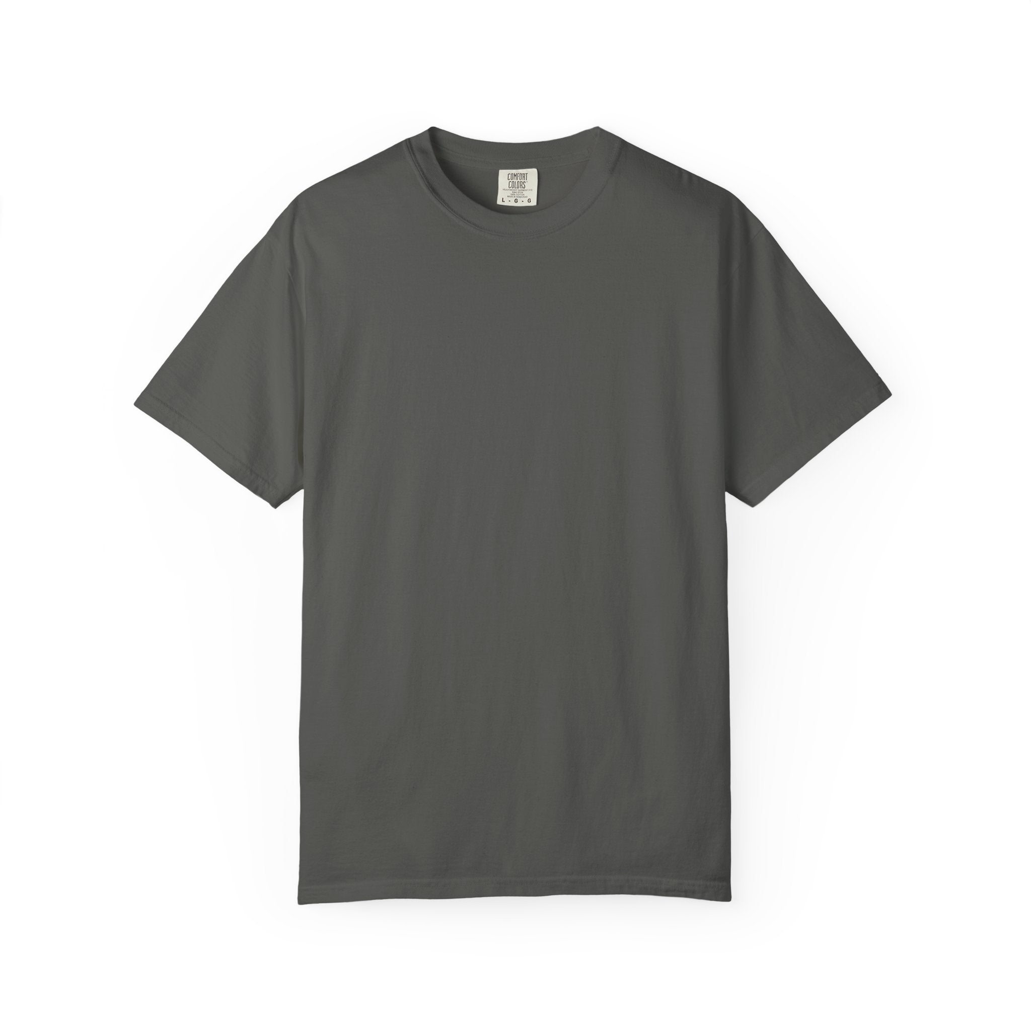 Gray t-shirt on a white background