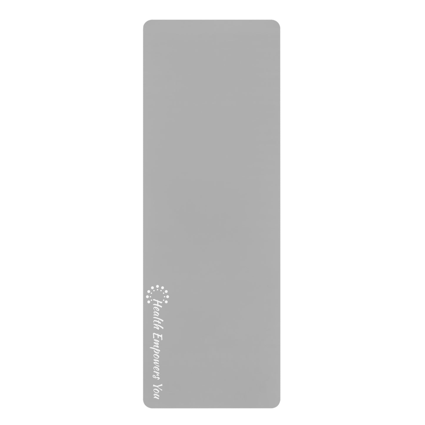 Light Grey Rubber Yoga Mat