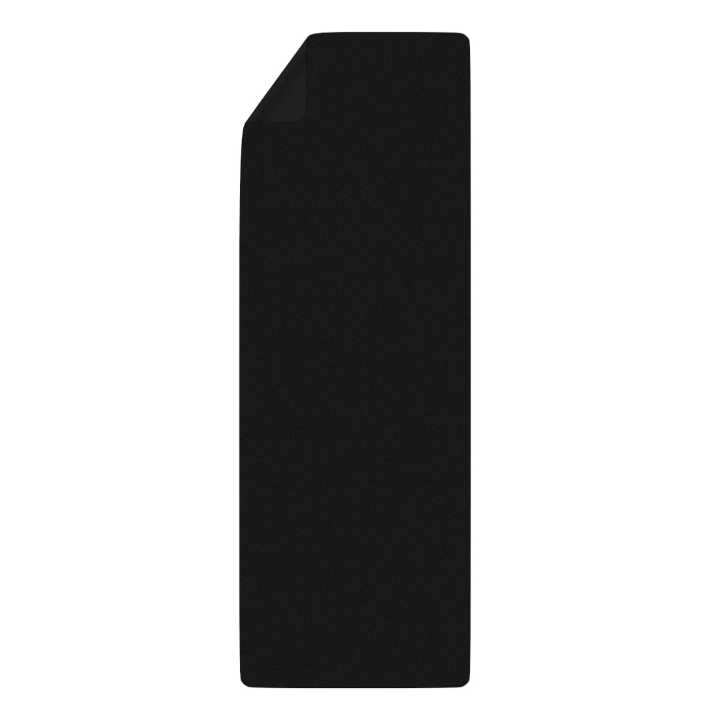 Black Rubber Yoga Mat