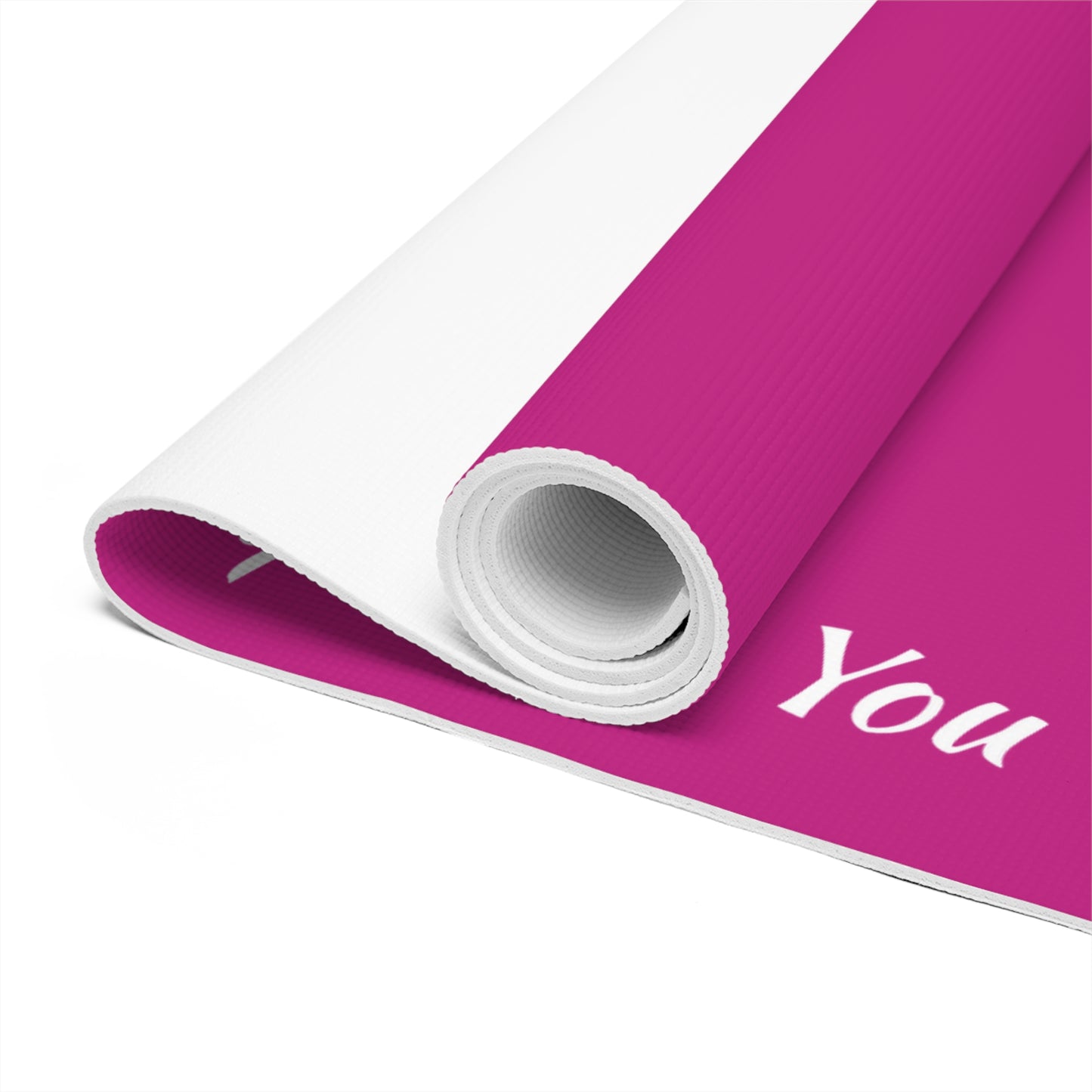 Pink Foam Yoga Mat