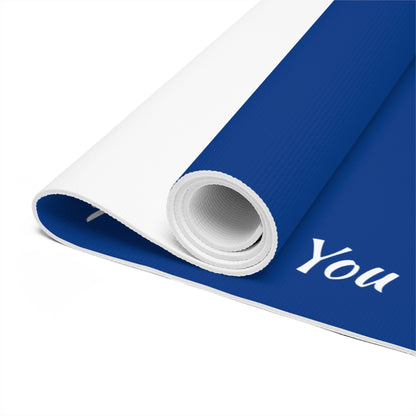 Dark Blue Foam Yoga Mat