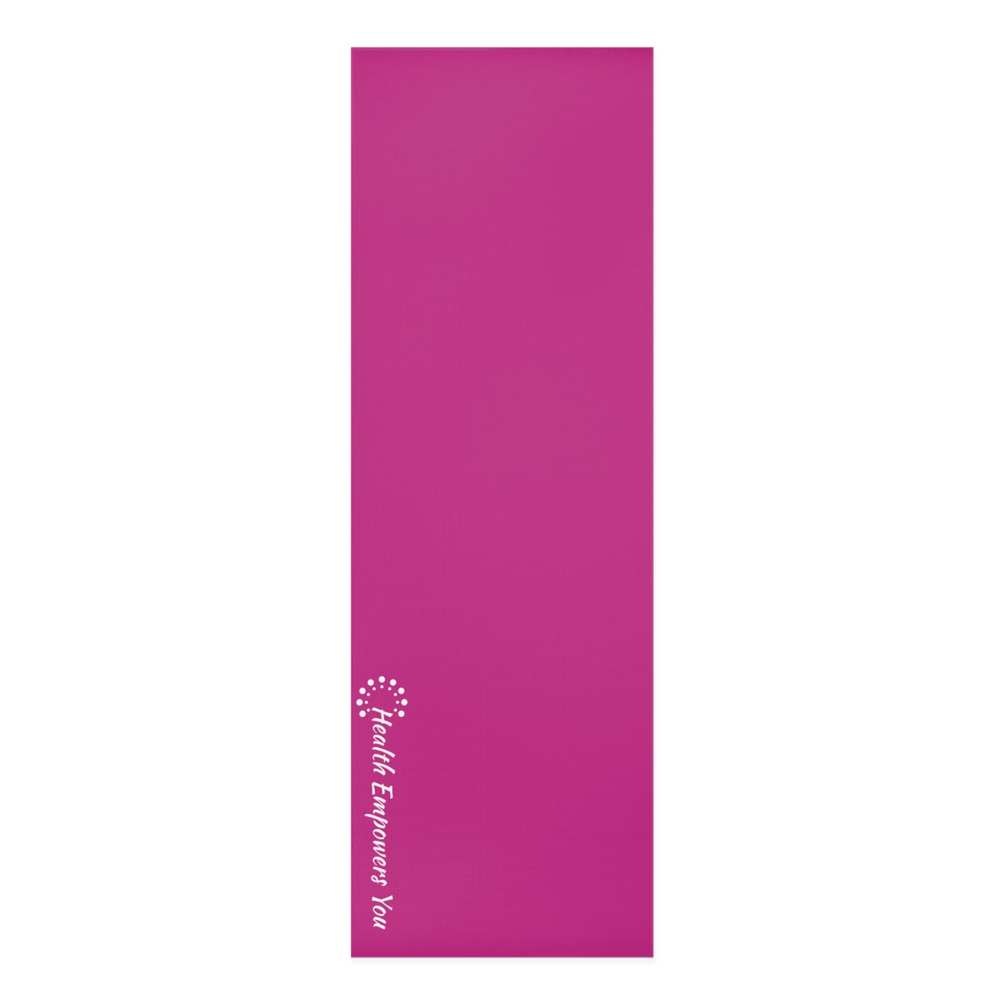 Pink Foam Yoga Mat