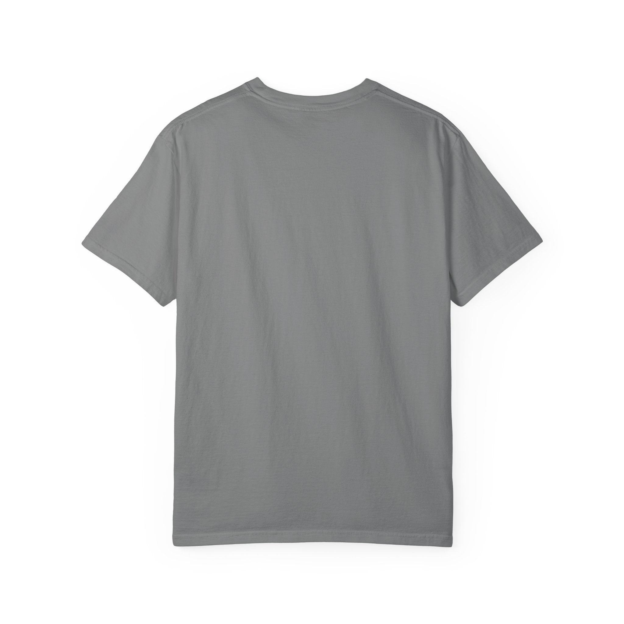 Gray t-shirt on a white background