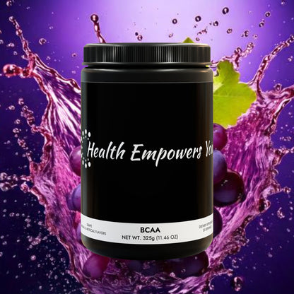 BCAA Supplement, Grape (325g, 11.46oz, 50 servings)