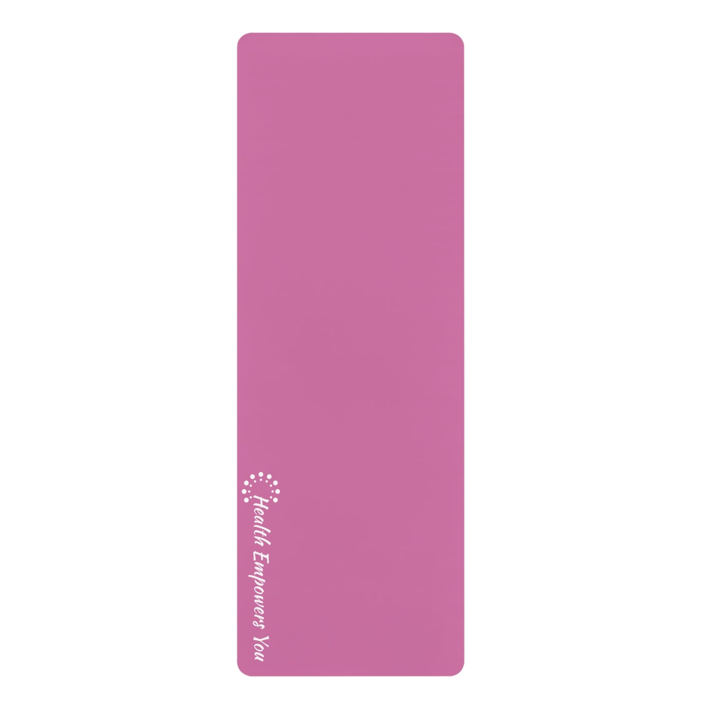 Light Pink Rubber Yoga Mat