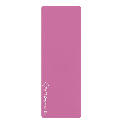 Light Pink Rubber Yoga Mat