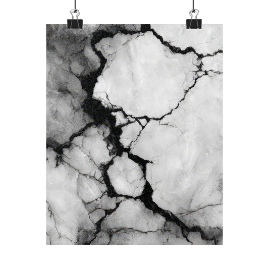 Black and white marble pattern on a textured background