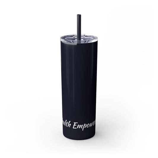 Skinny Tumbler with Straw, 20oz