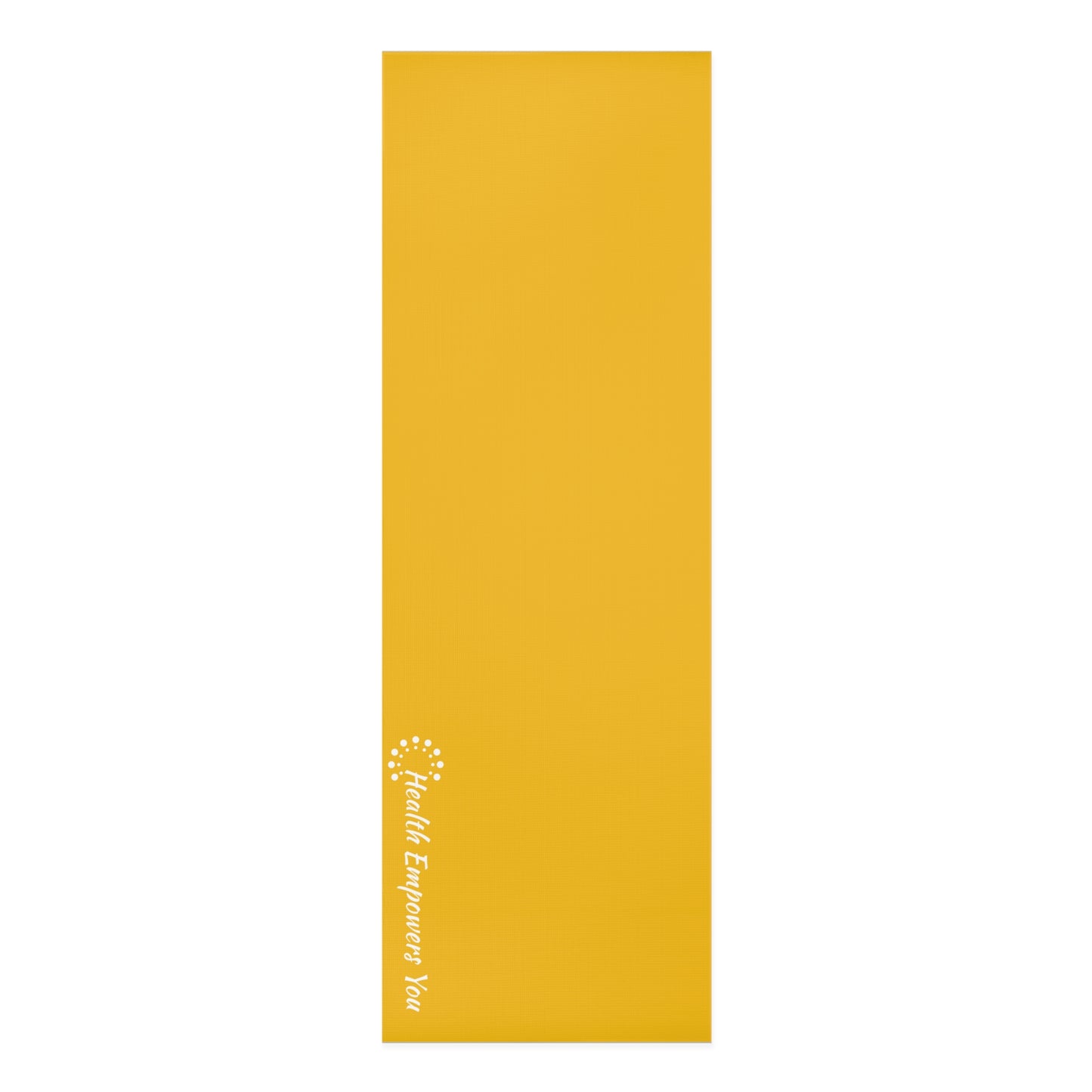 Yellow Foam Yoga Mat