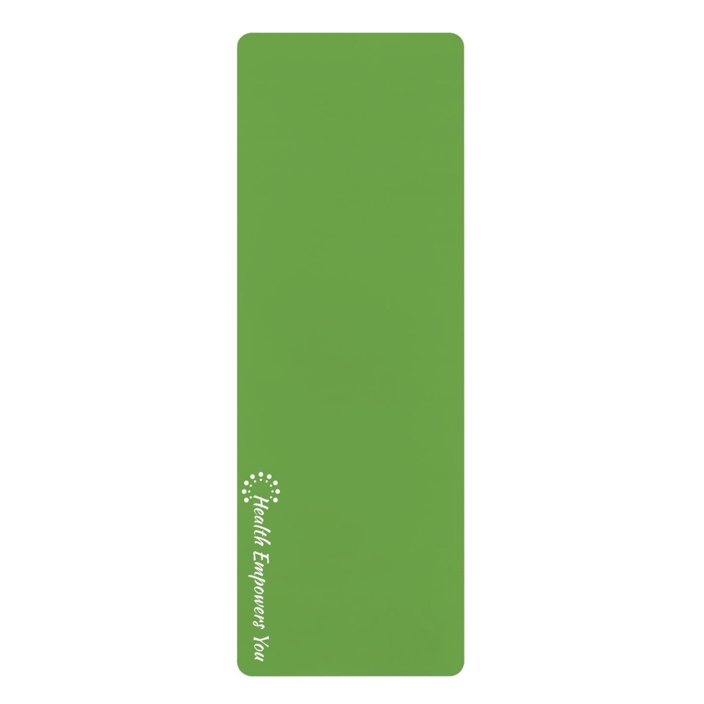 Green Rubber Yoga Mat