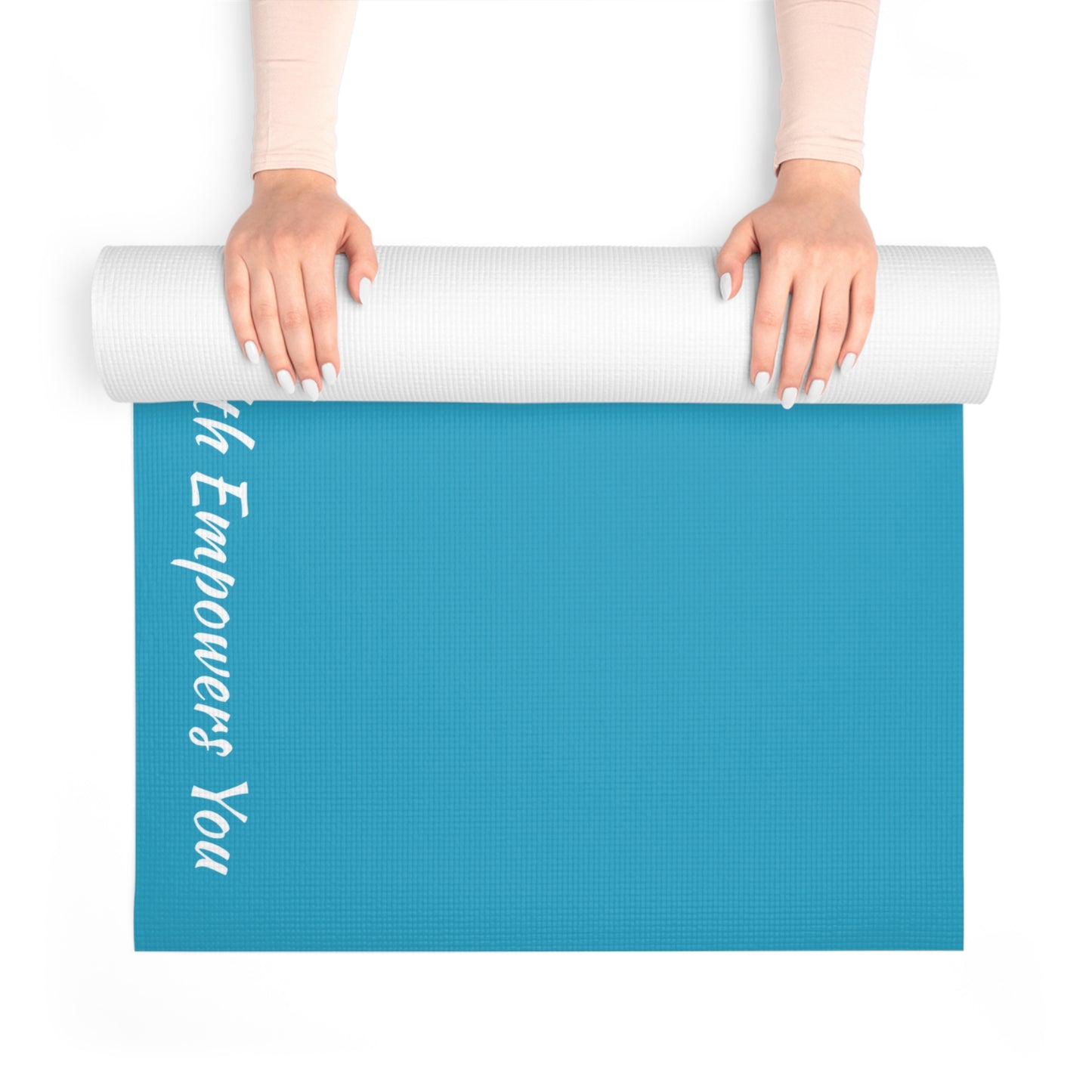 Turquoise Foam Yoga Mat