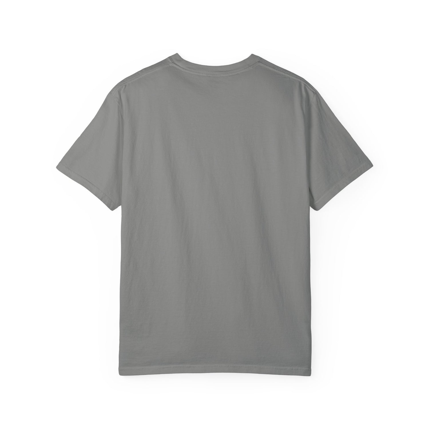 Gray t-shirt on a white background