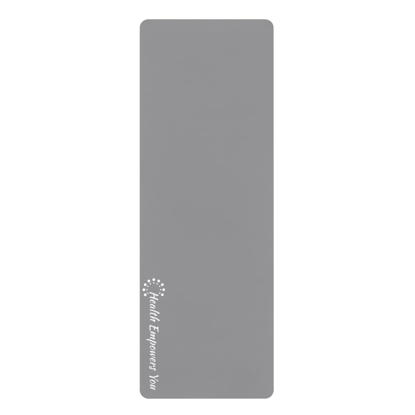 Grey Rubber Yoga Mat