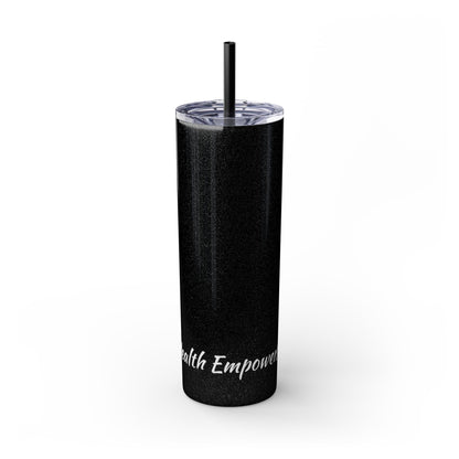 Skinny Tumbler with Straw, 20oz