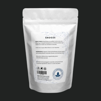 White packaging with a label on a black background