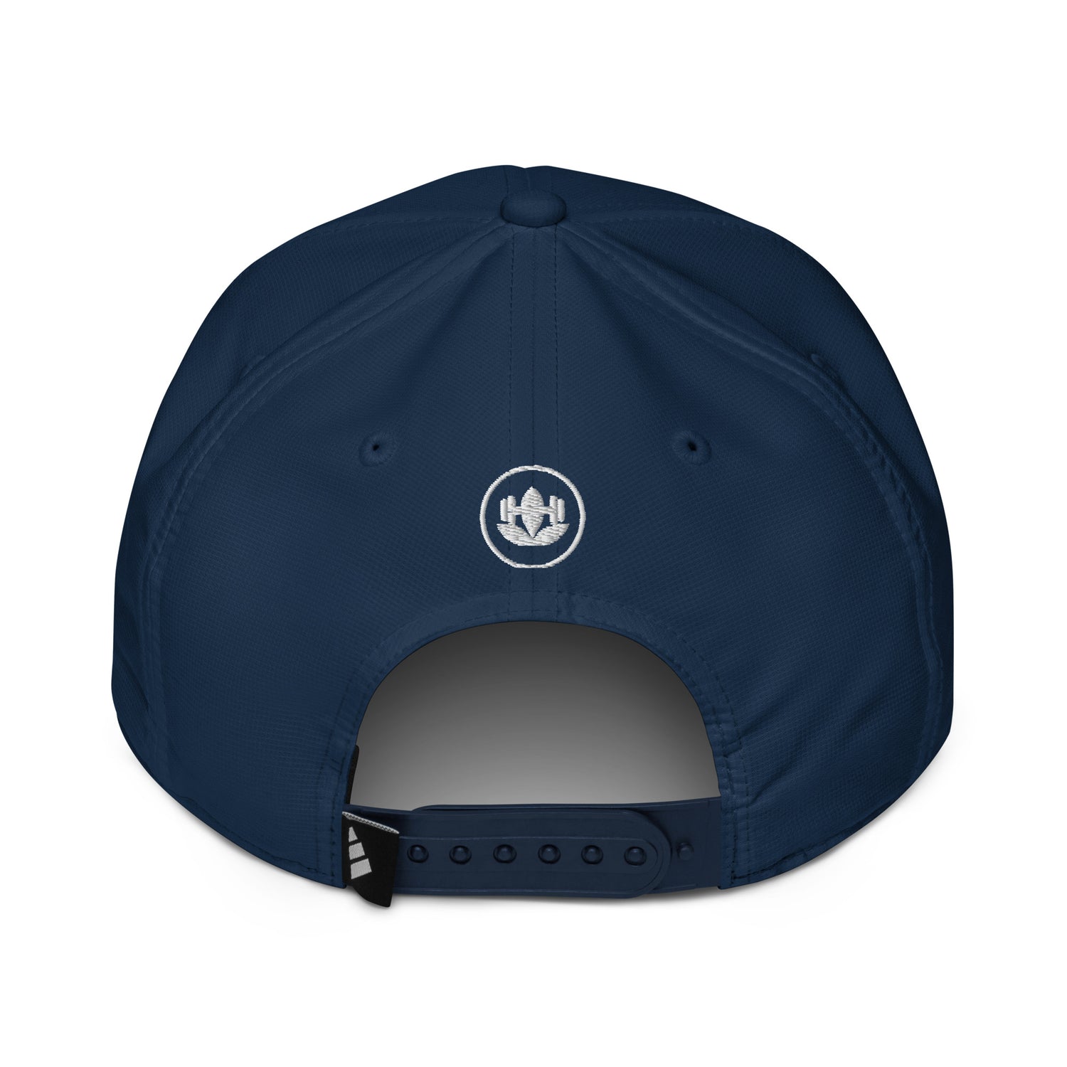 Adidas performance cap back view in collegiate navy