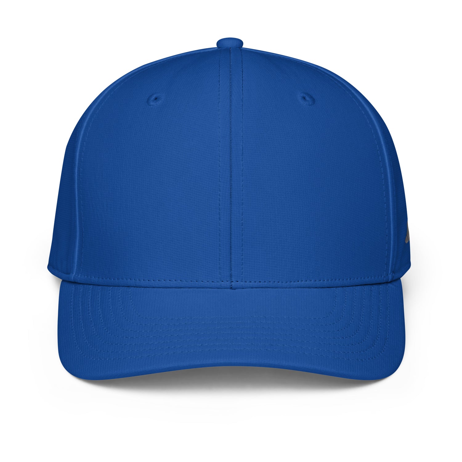 Blue baseball cap on a white background