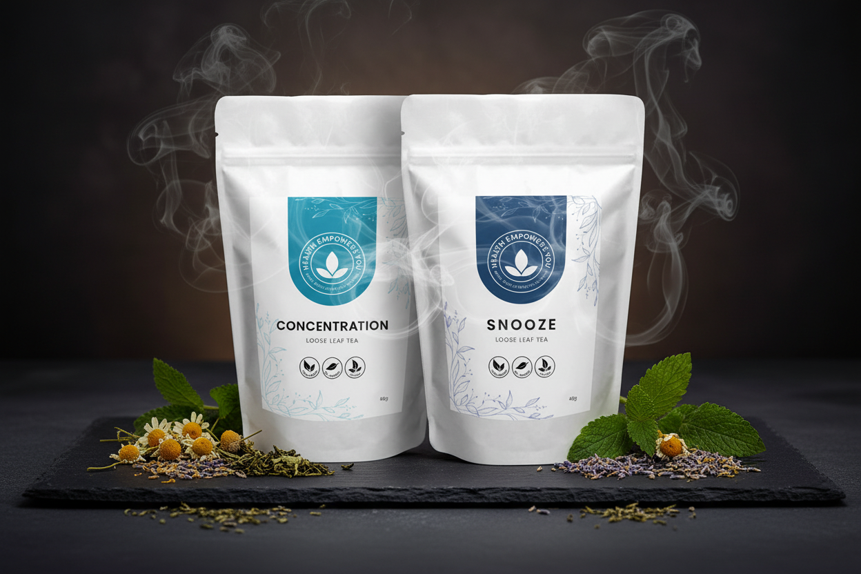 Concentration & Snooze Duo Tea Promo