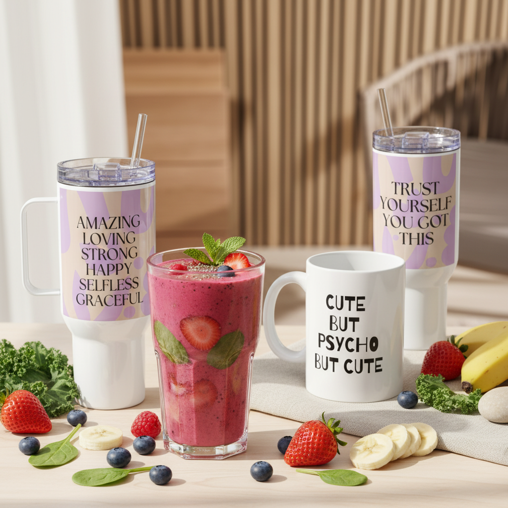Drinkware and Smoothie Promotion