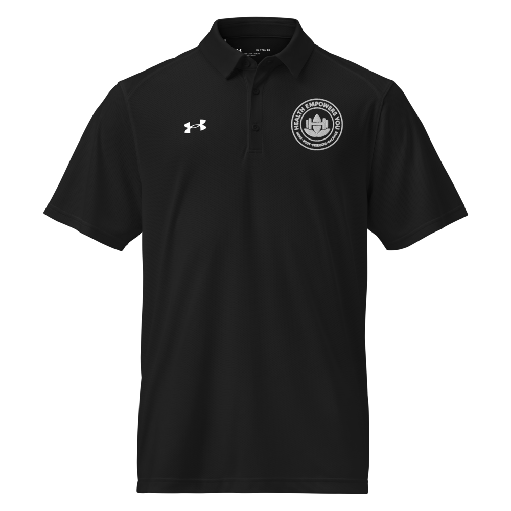 Empowerfit x Under Armour® Men’s Performance Polo – Lightweight, Breathable & Odor-Resistant